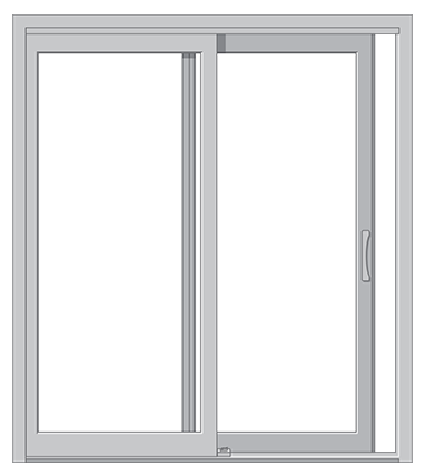 Vinyl Non-Impact Patio Doors
